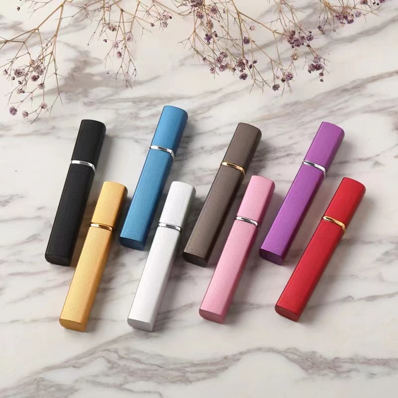 Perfume Fragrance World Qahwa - เครื่องฉีดน้ำหอมแบบเติมได้ขวดเปล่าขนาด12มล. สำหรับเดินทางพกพาได้สวนในขวดแก้วสเปรย์ขนาดเล็กเครื่องมือจ่าย