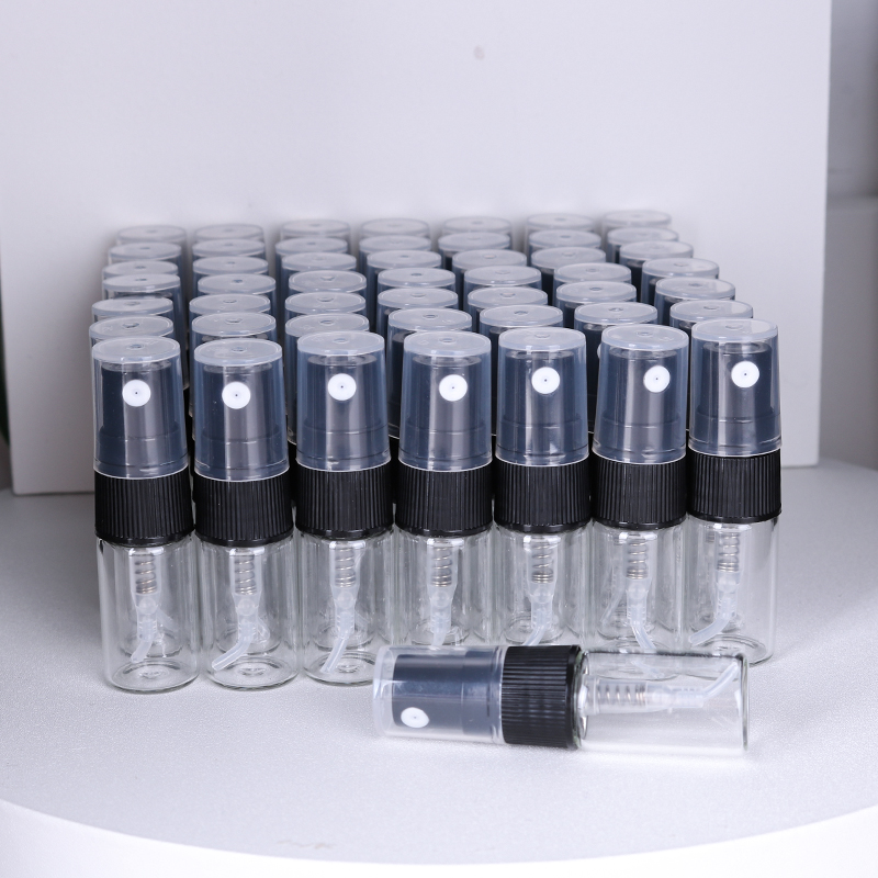 Perfume Fragrance World Qahwa - ขวดน้ำหอมแก้วใสขนาด 2 มล. แบบใช้แล้วทิ้ง แพ็ค 50