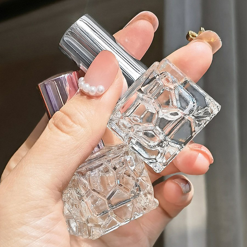 Perfume Fragrance World Qahwa - ขวดเดินทางขนาด 10 มล. ขวดแก้วเปล่าสำหรับสเปรย์น้ำหอม พกพาสะดวกและใช้งานง่าย