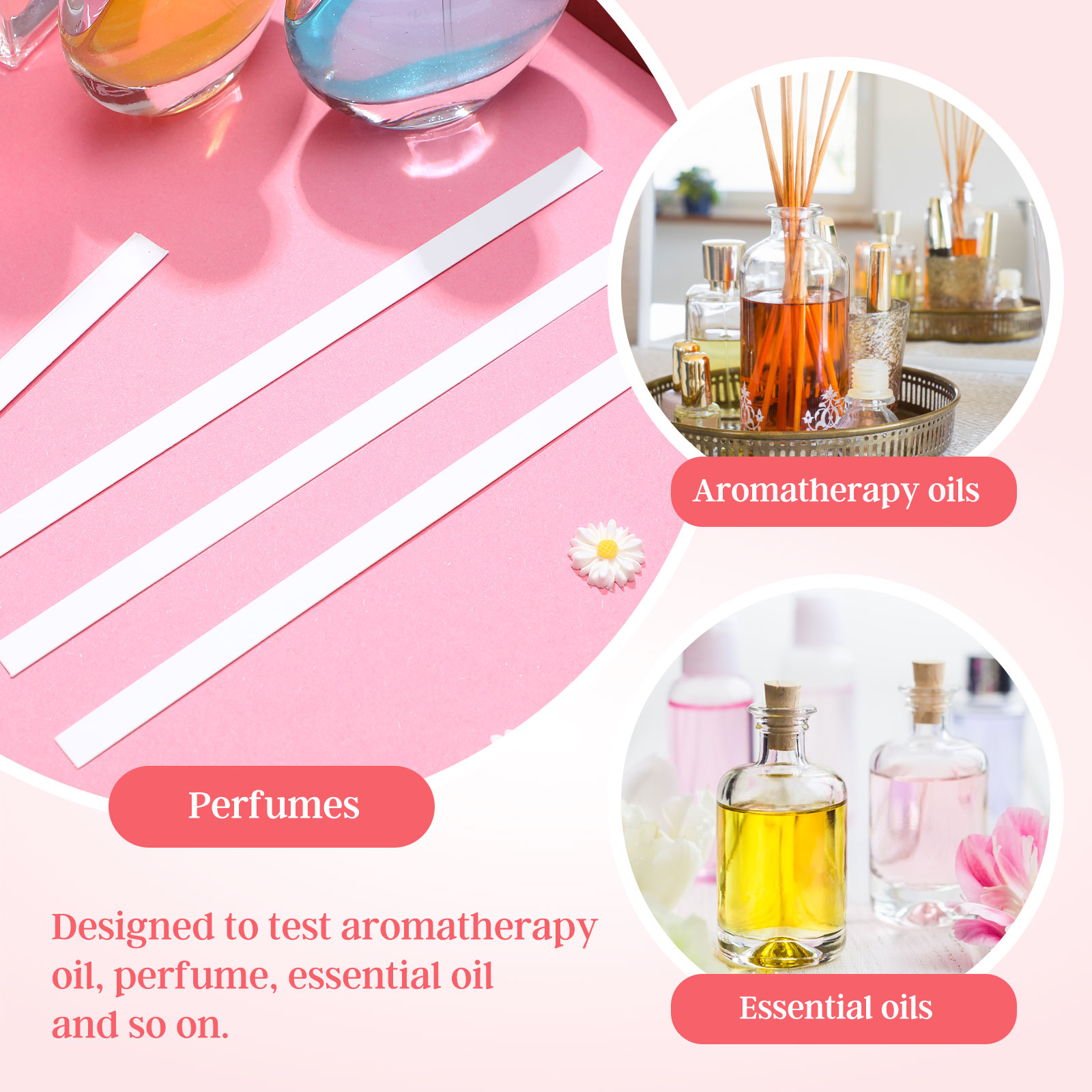 ชุดแท่งทดสอบน้ำหอมสีขาว500ชิ้น - Perfume Fragrance Base บทวิจารณ์และราคา
