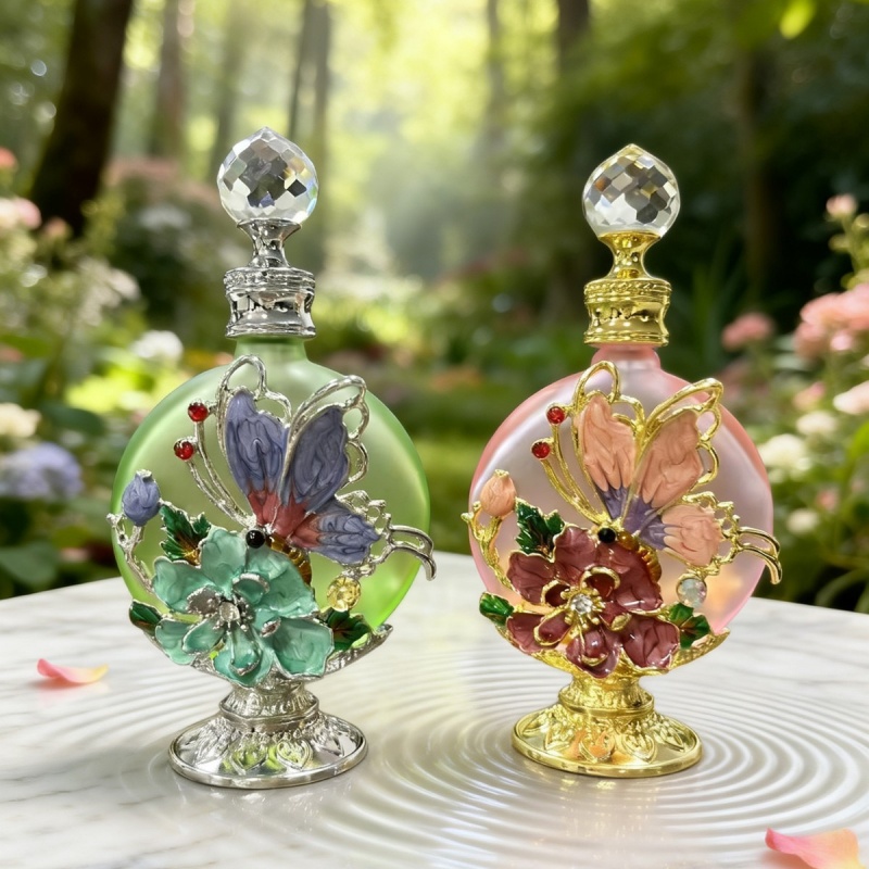 ขวดน้ำหอมเปล่า 4 ชิ้น ฐานทองเค - Perfume Fragrance Base บทวิจารณ์และราคา
